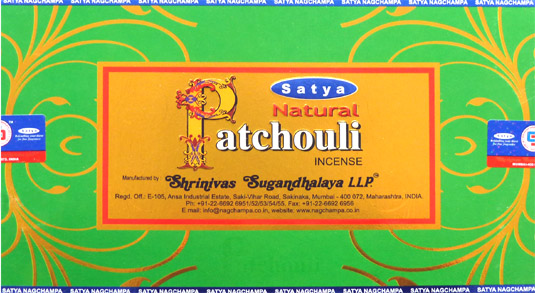 Encens satya natural patchouli 15g