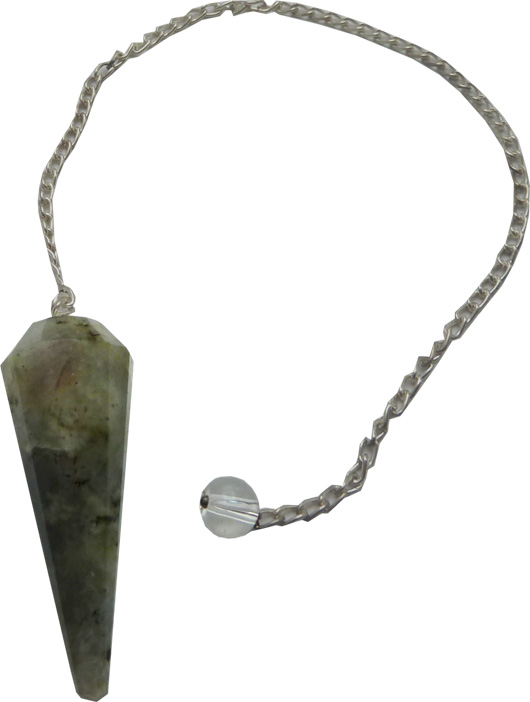 Pendule Labradorite 12 faces