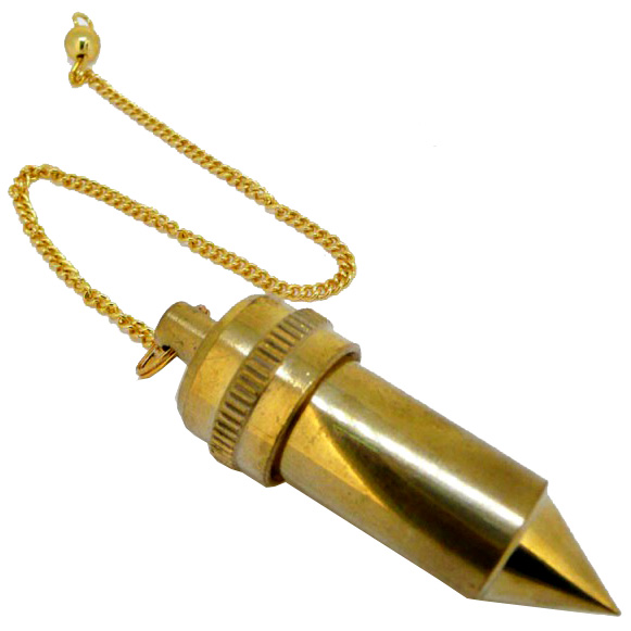 Pendule bronze stylo