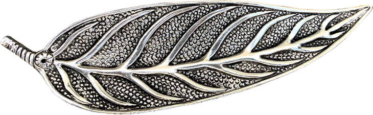 Porte encens ciselé feuilles métal 24cm
