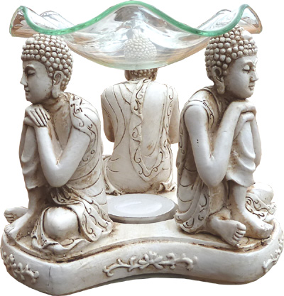 Burner 3 buddha di pensatori bianchi