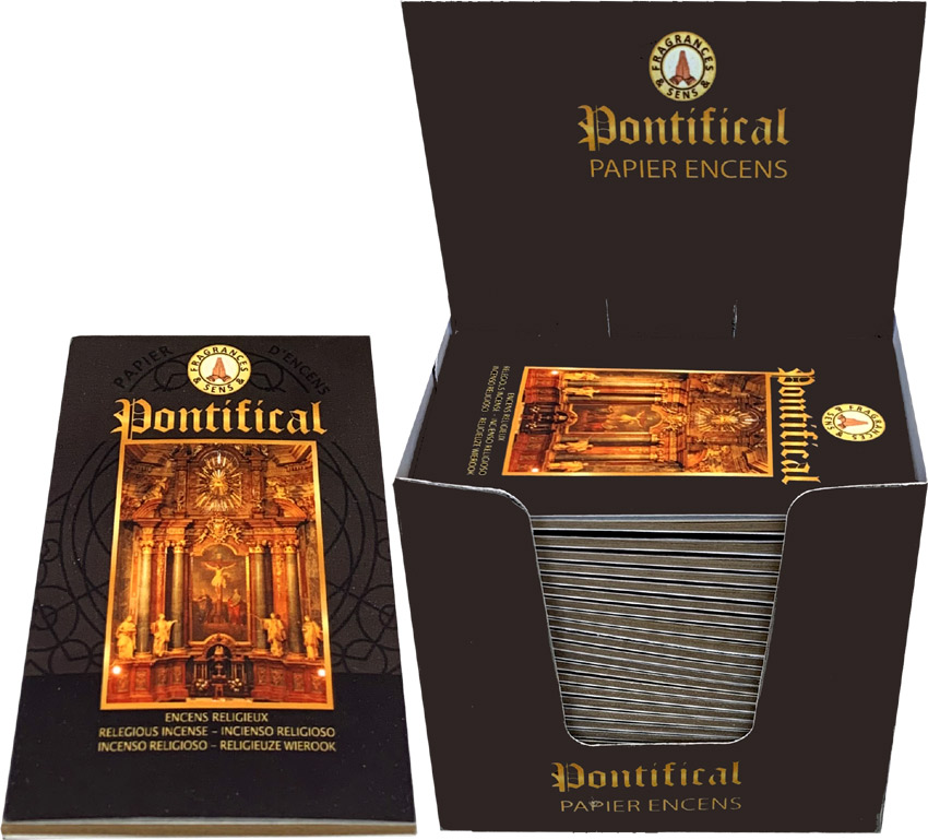 Papier d'encens Fragrances & Sens Pontifical x30