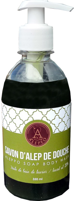 Aleppo soap body wash alepeo 20% 350ml