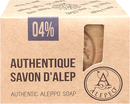 Alepeo Ecocert soap 4% 200g