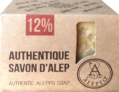 Ecocert aleppo soap 12% 200g