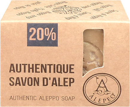 Ecocert aleppo soap 20% 200g