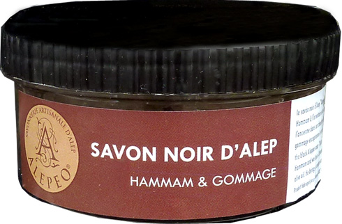 Alepeo black soap hammam & gommage 250g