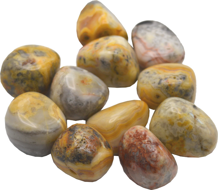 Agate Crazy Lace 250g tumble stones