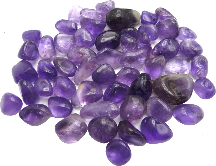 Amethyst "AA" rolled stone 250g