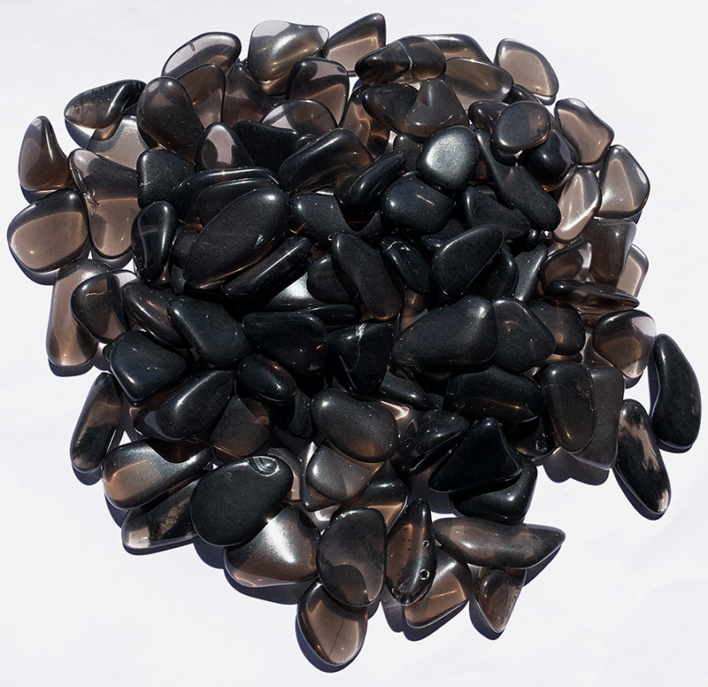 Apache tear small tumbled stones 250g