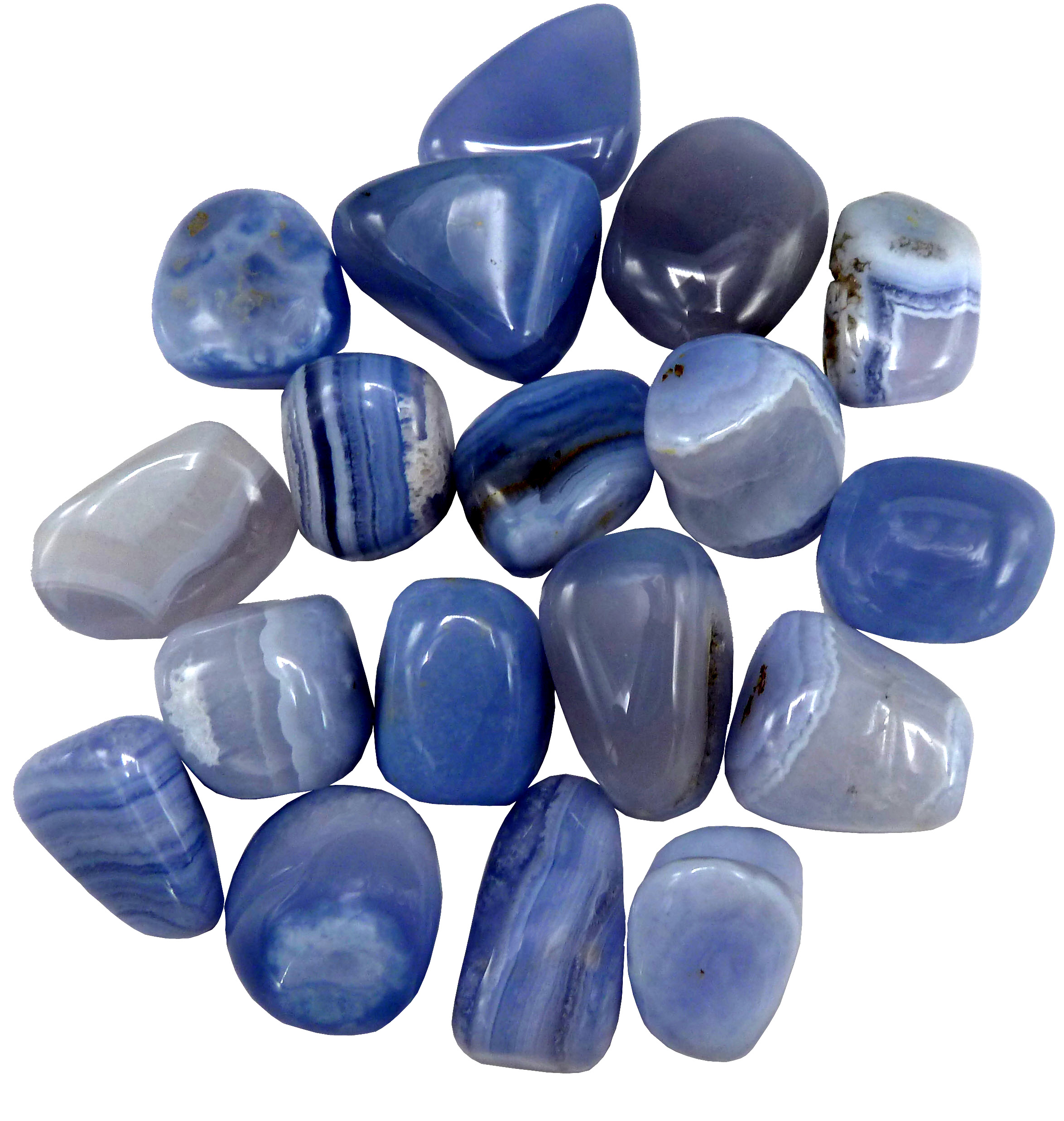 Calcedonio blu extra laminato 250g