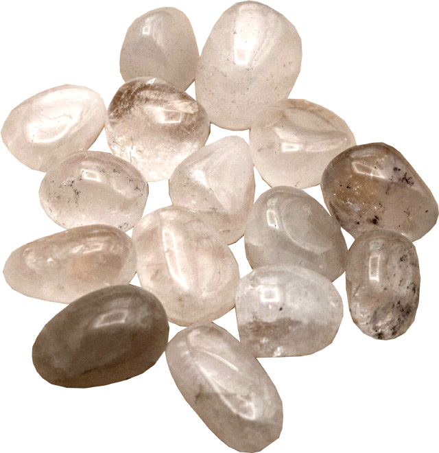 Rock crystal 'AB' tumbled 250g