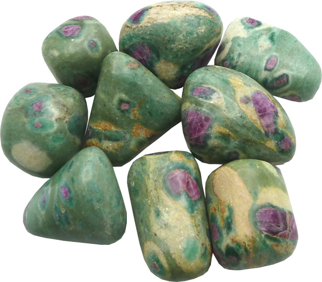 Pietre laminate color rubino fucsia 250g