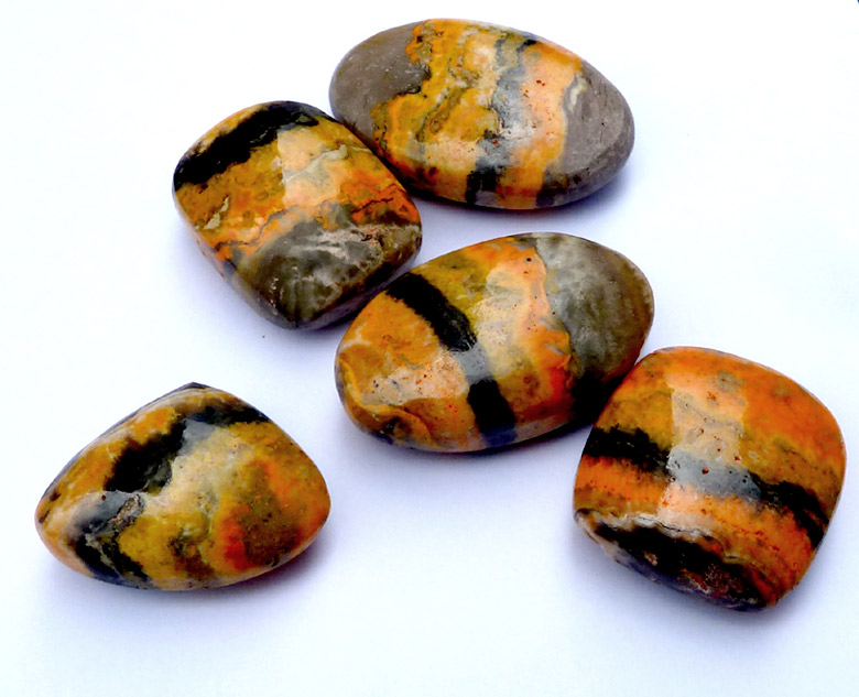 Jaspe Bourdon pierre roulée 30g