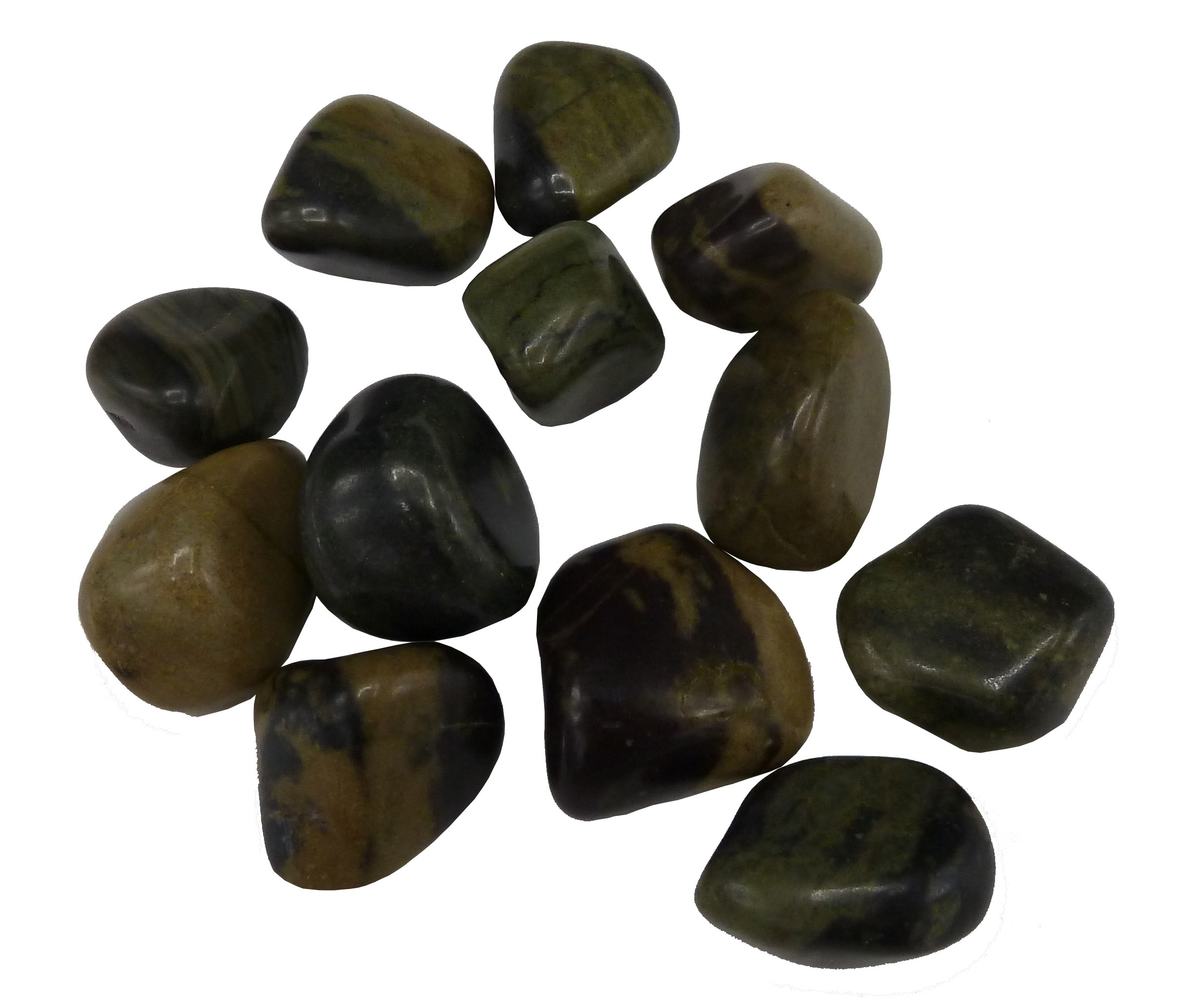 Green Tree Jasper tumbled 250g