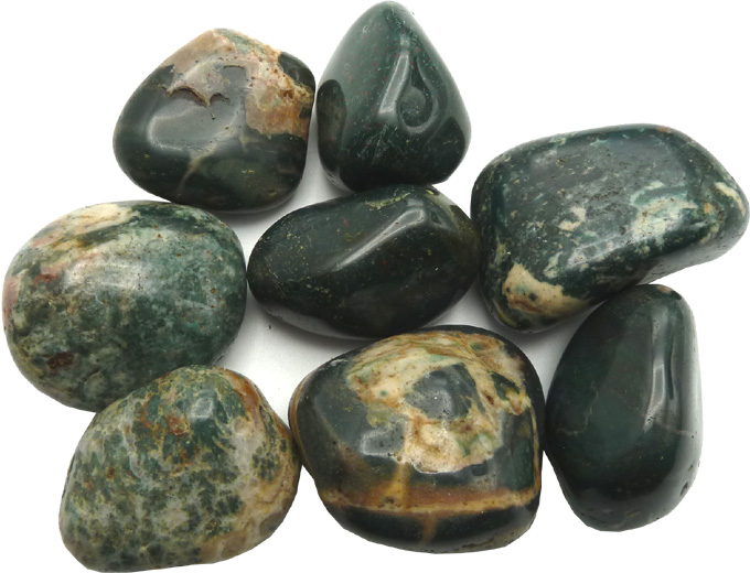 Green Jasper Large tumbled 250g