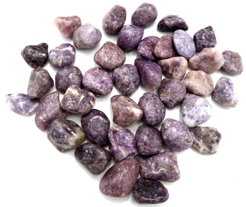 Lepidolite MICA small tumbled 250g