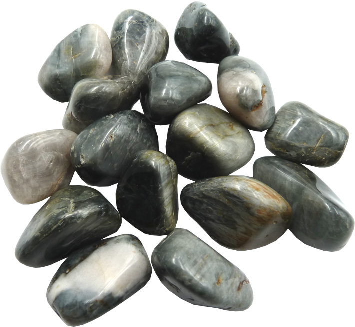 Quartz oeil de chat pierres roulées 250g