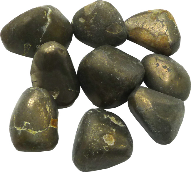 Pyrite 'B' pierres roulées 250g