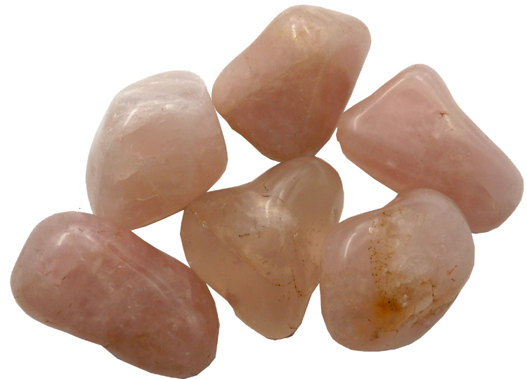 Rose quartz L tumbled 250g