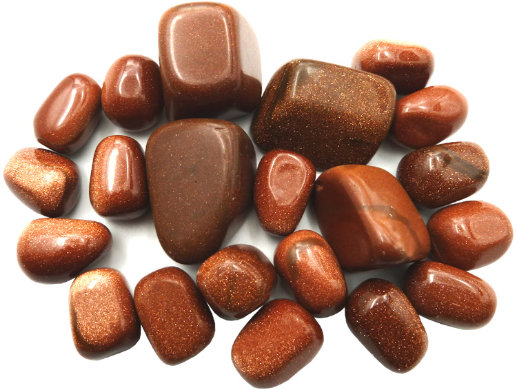 Pierre de soleil synthétique roulées 250g