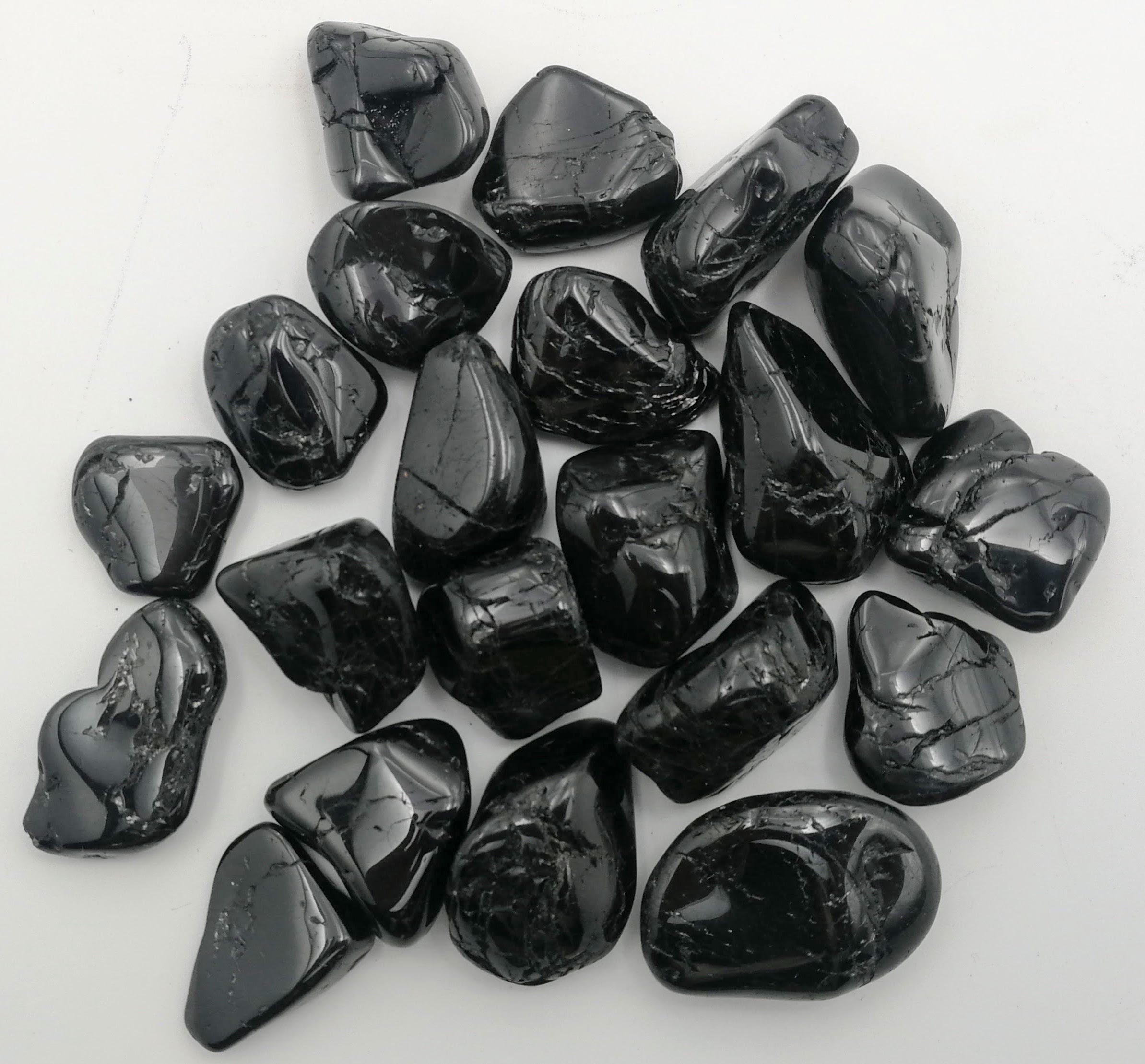 Black turmaline AAA tumbled 250g