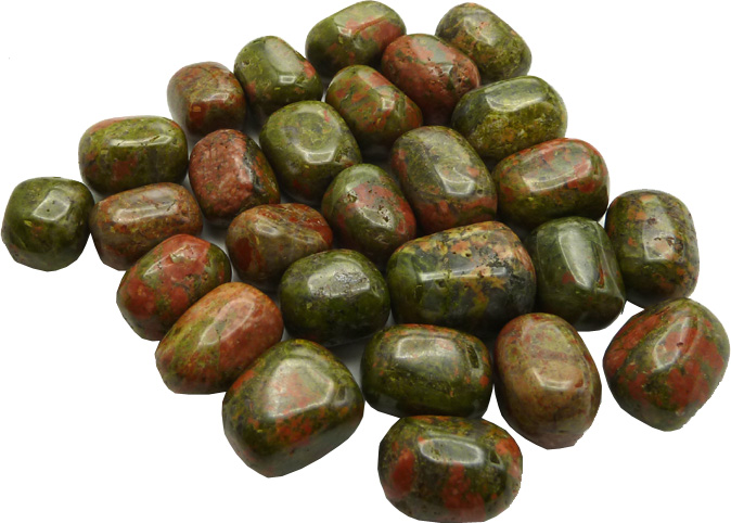 Unakite small roulées 250g