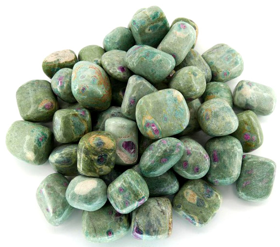 Rubis Zoisite pierres roulées 250g