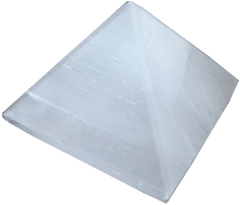 Selenite pyramid 5cm