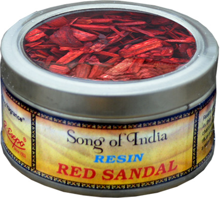 Encens resine santal rouge 25g