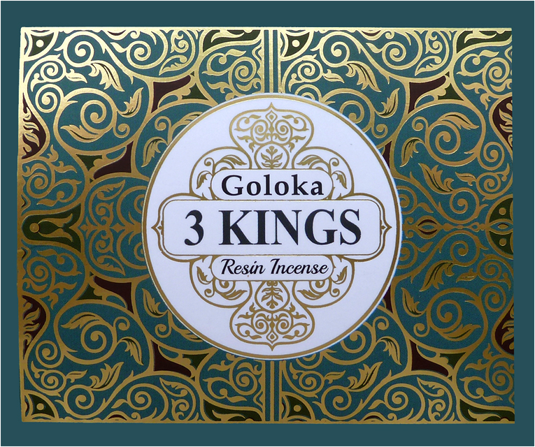 Encens résine Goloka 3 rois mages 50g