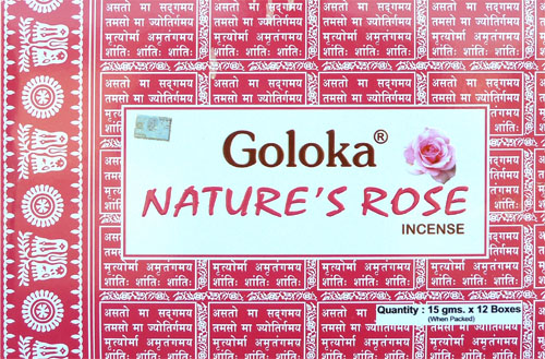 Encens goloka natural's rose masala 15g