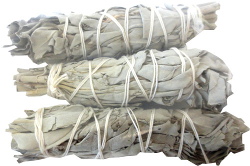 White sage California string 3x30g 12cm