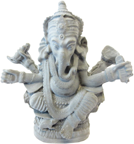Statue ganesh hématite 8cm