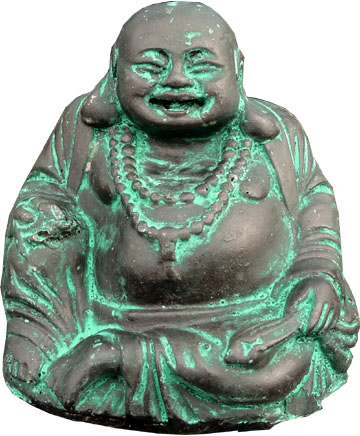 Bouddha résine chinois 8cm