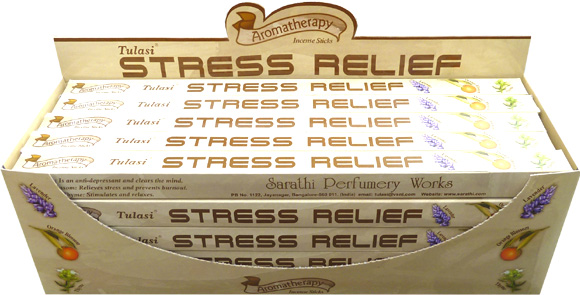 Encens tulasi sarathi stress relief 8bts