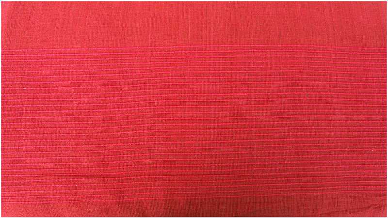 Tenture kerala rouge