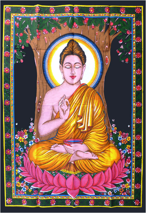 Tenture Mini Boudhha 