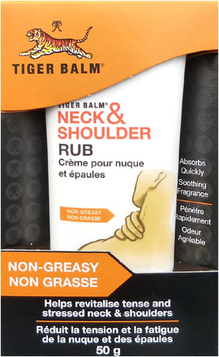 Crème baume du tigre pour nuque & épaules