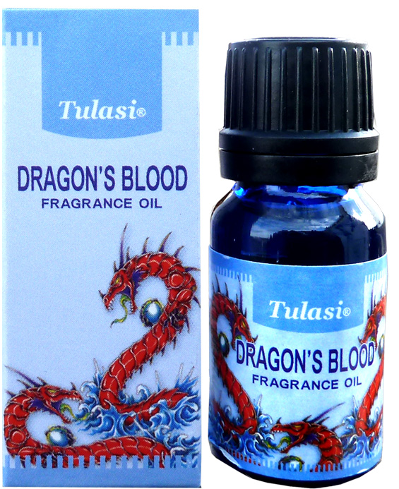 Huile parfumée tulasi sang de dragon 10mL x 12