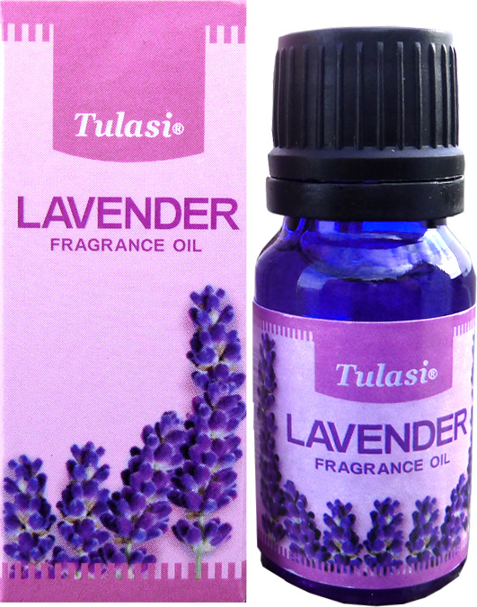 Huile parfumée tulasi lavande 10mL x 12