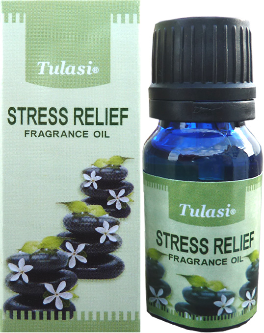 Huile parfumée tulasi anti-stress 10mL x 12